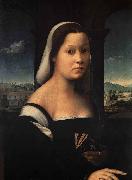 Ridolfo Ghirlandaio Portrait of a Woman oil painting artist